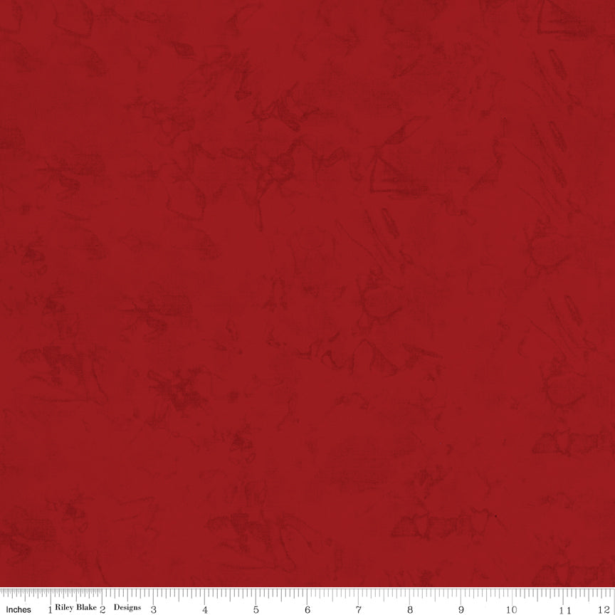 Hand-Dyes Batiks Scarlet