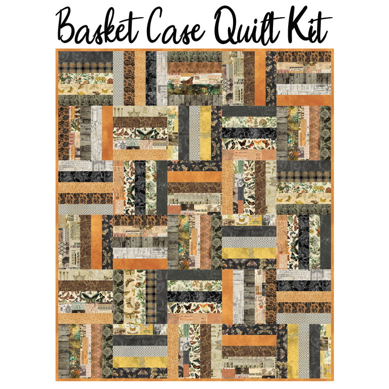 Basket Case Quilt Kit with Eclectic Elements Palette - Seasonal from Free Spirit