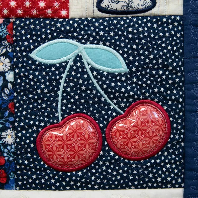 Star-Spangled Beauty Ladder Quilt Kit by Kimberbell for Maywood Studio