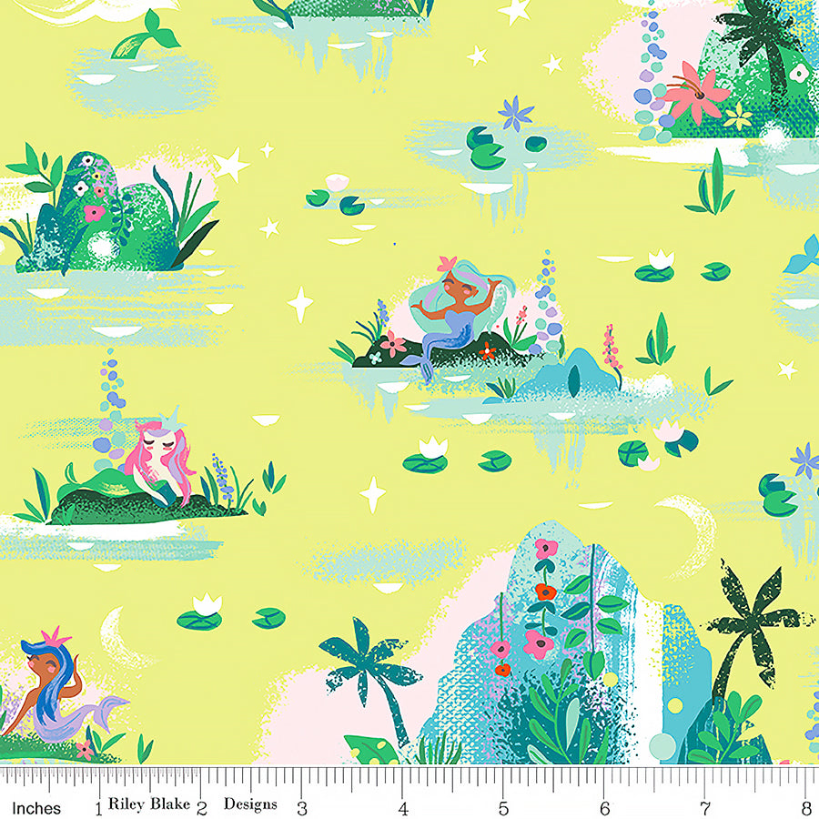 Forever Neverland Mermaid Lagoon Lemongrass