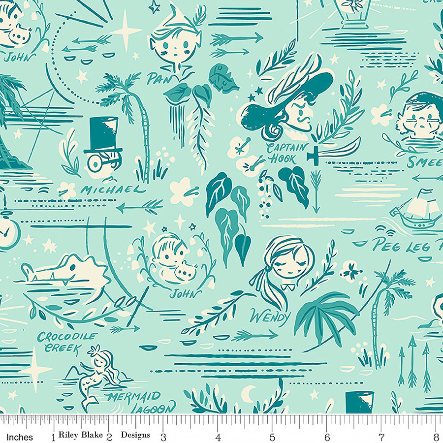 Forever Neverland Map Songbird