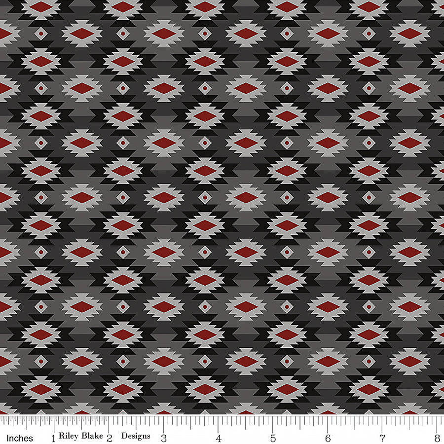 Pine Grove Geometric Gray