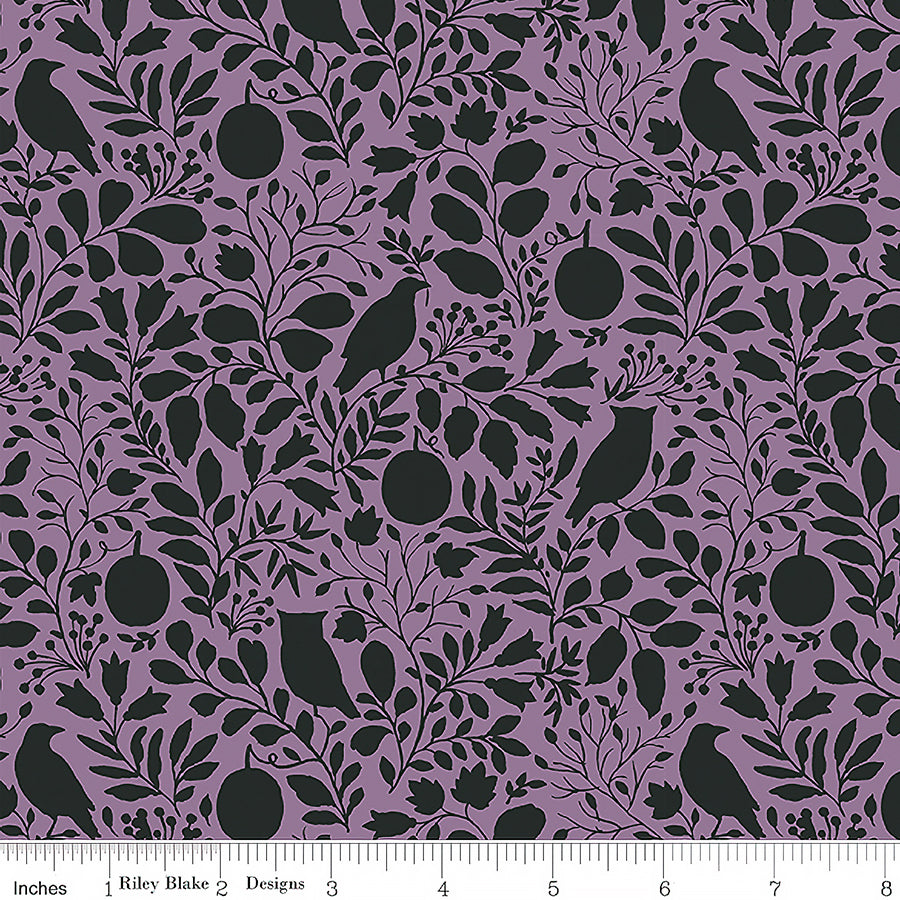 Trick or Treat Silhouette Plum