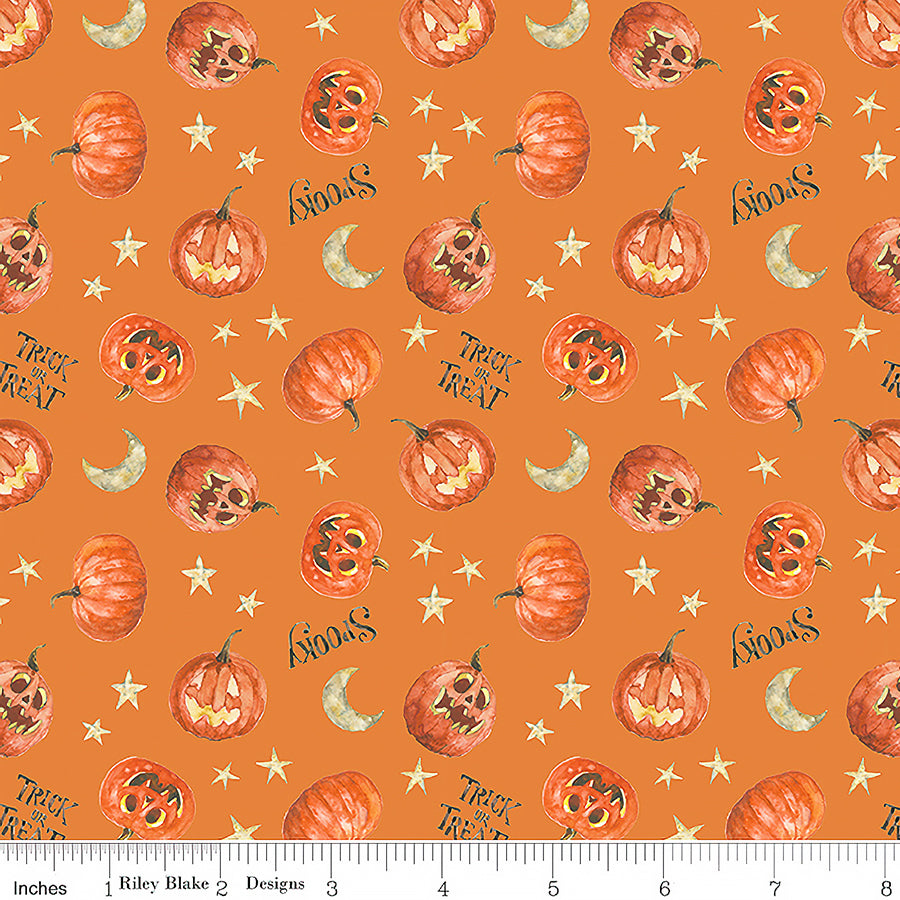 Trick or Treat Pumpkin Orange