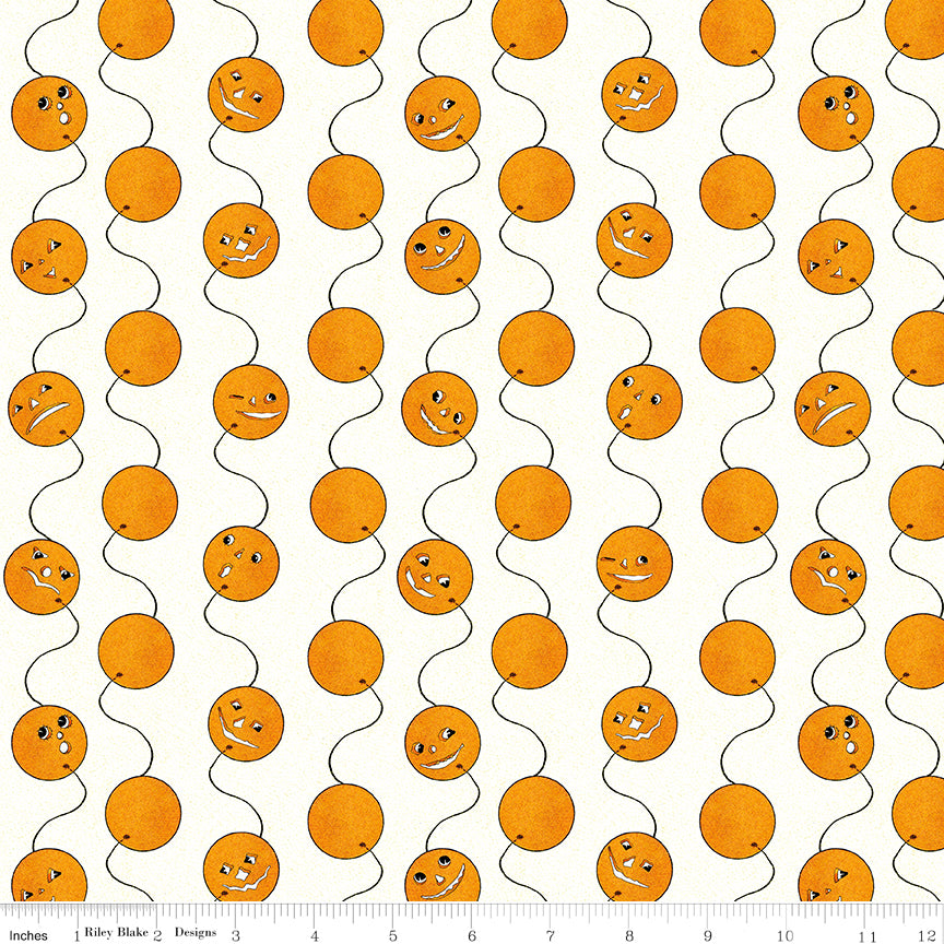 Costume Maker's Act II Jack-O-Lantern Balloons White