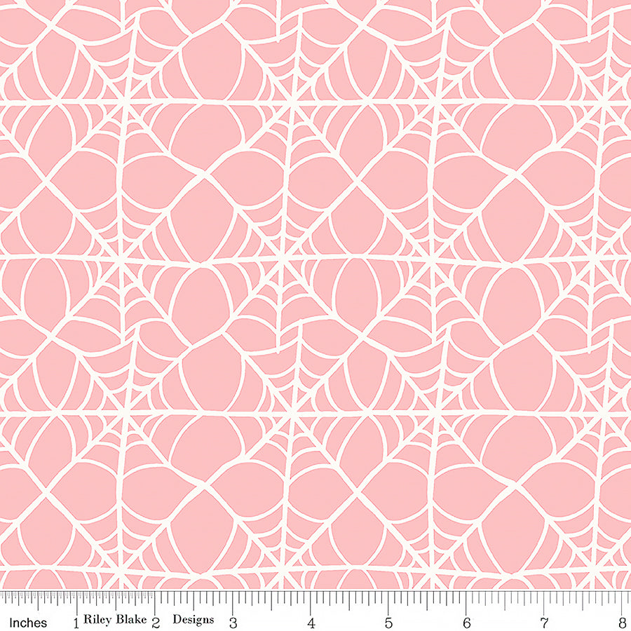 Hey Pumpkin Webs Pink