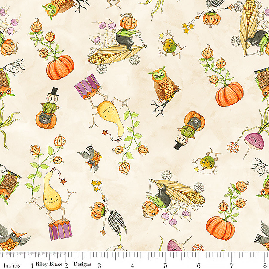 Ghoul Friends Gourds Toss Cream