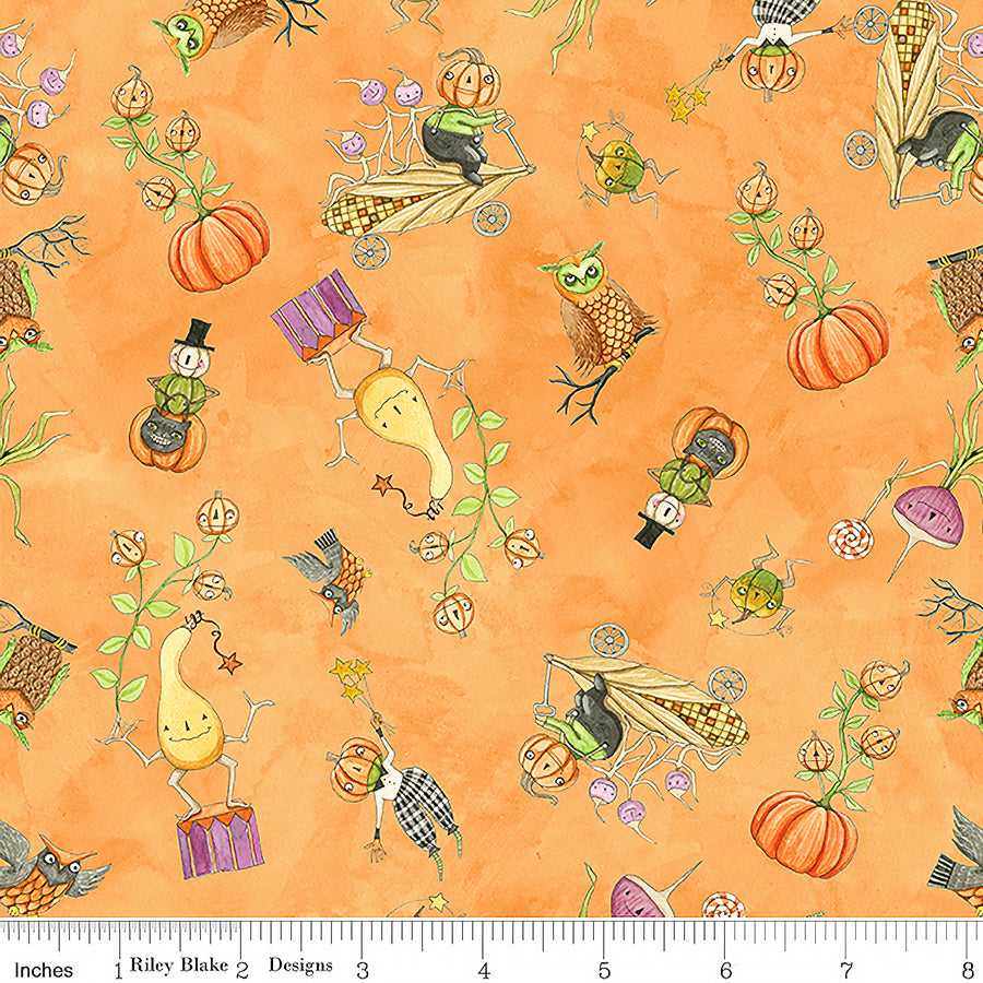 Ghoul Friends Gourds Toss Orange