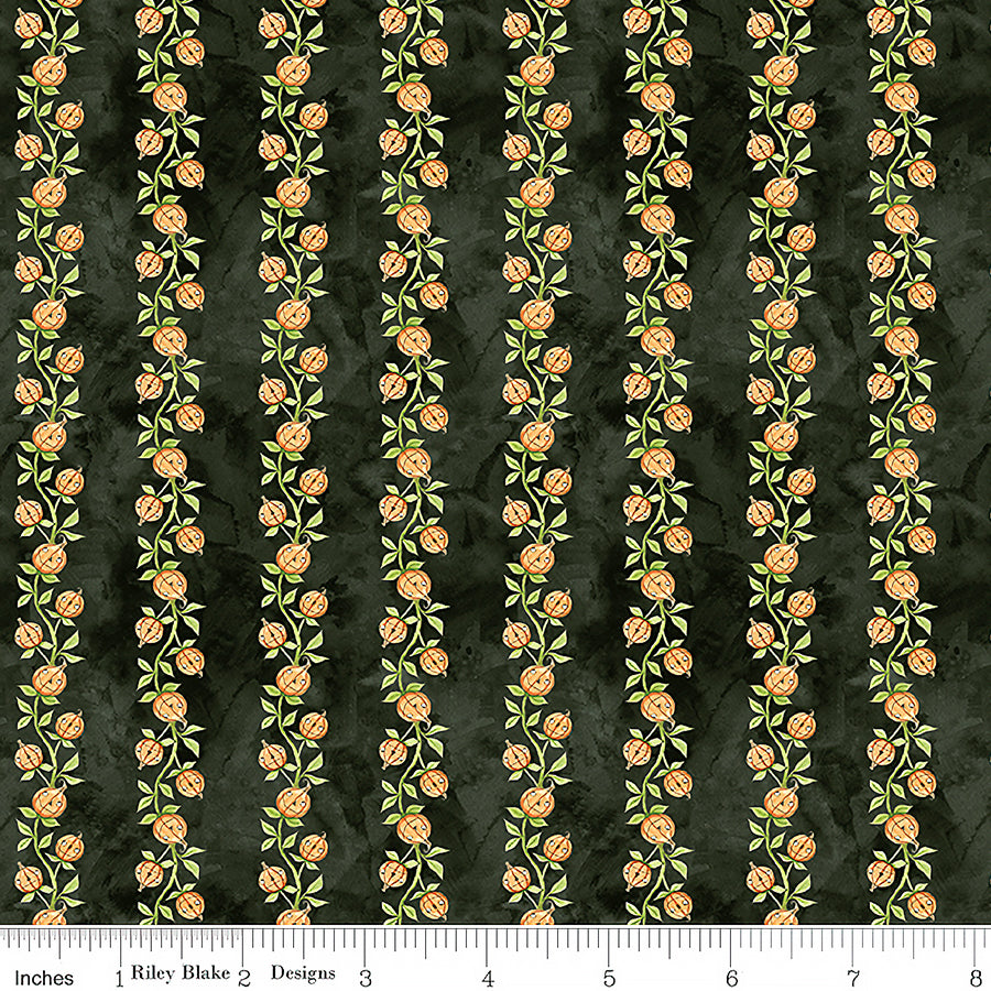 Ghoul Friends Pumpkin Vine Black