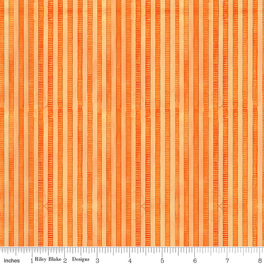 Ghoul Friends Stripes Orange