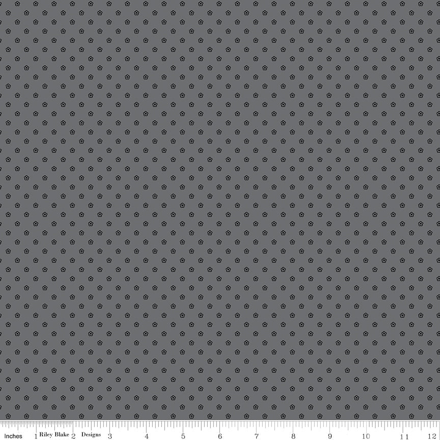 Blackout Flower Gray