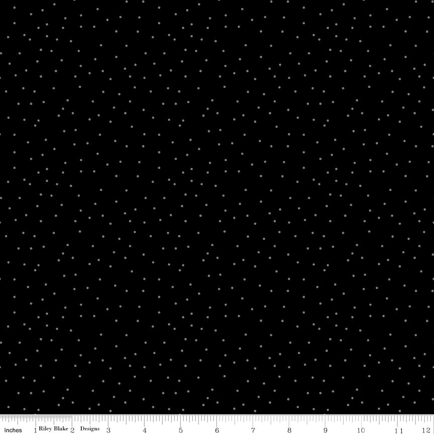 Blackout Dots Black