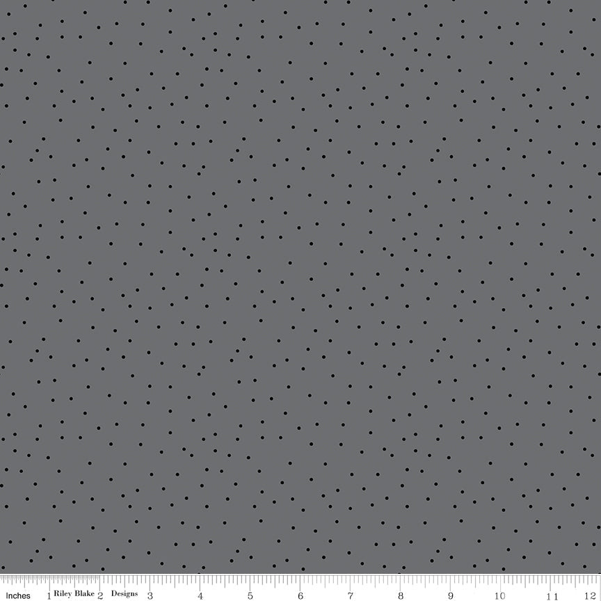 Blackout Dots Gray