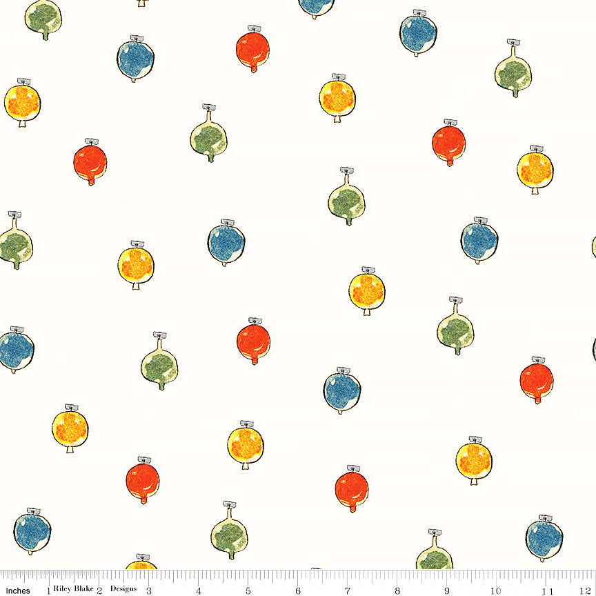 Classic Christmas Ornaments Multi