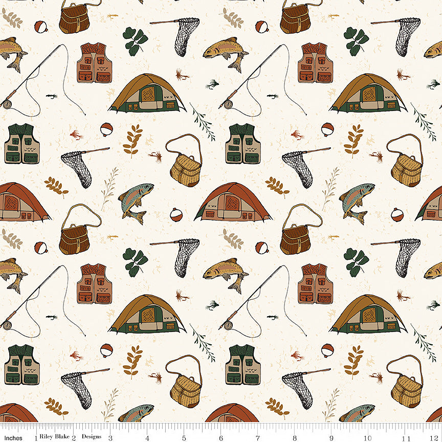 Let's Wander Gone Fishing Cream