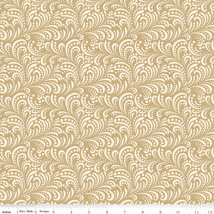 Morning Latte Swirls Camel