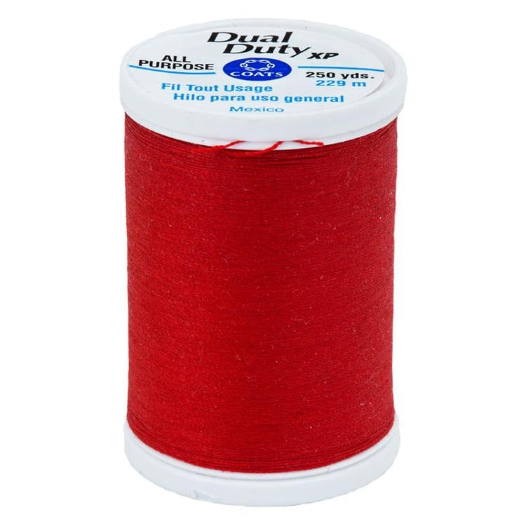 Dual Duty XP All Purpose Thread Red by Coats & Clark