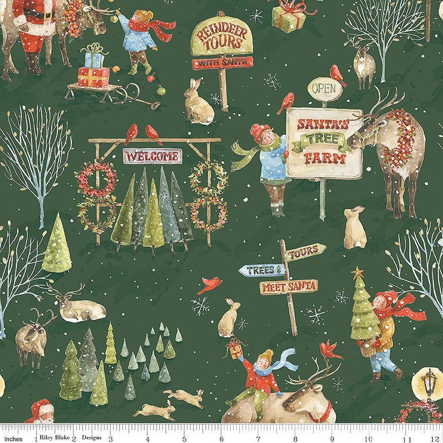 Santa's Tree Farm Main Forest