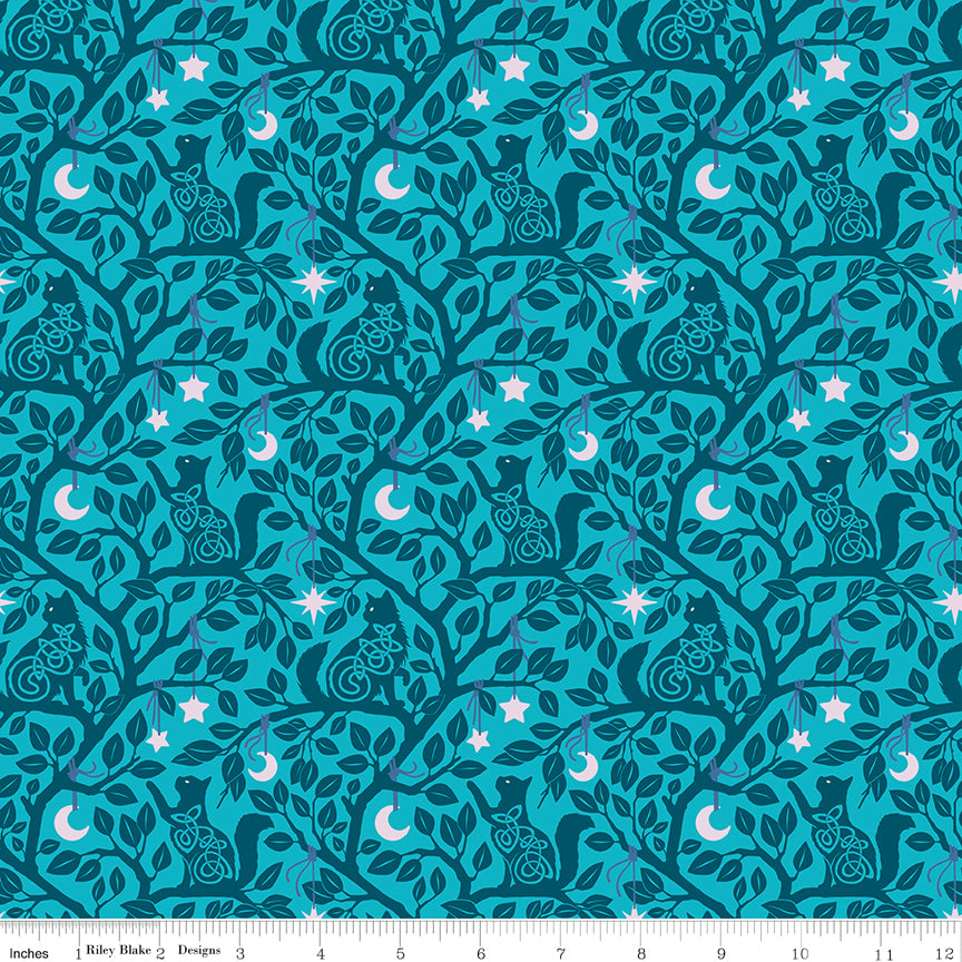Celtic Cats Forest Cats Teal