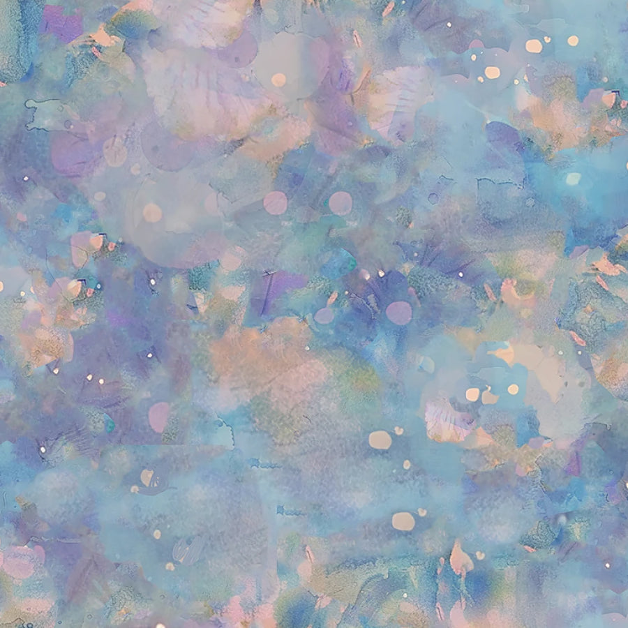 Dragonfly Mist Watercolor Texture Blue