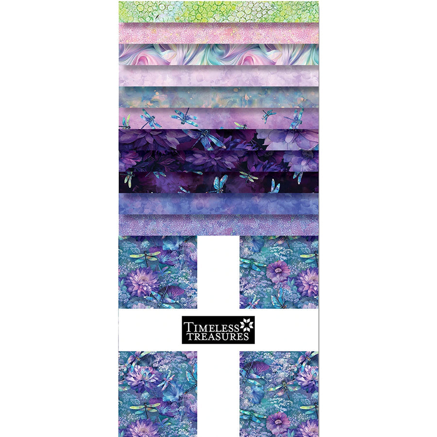 Dragonfly Mist 10" Squares