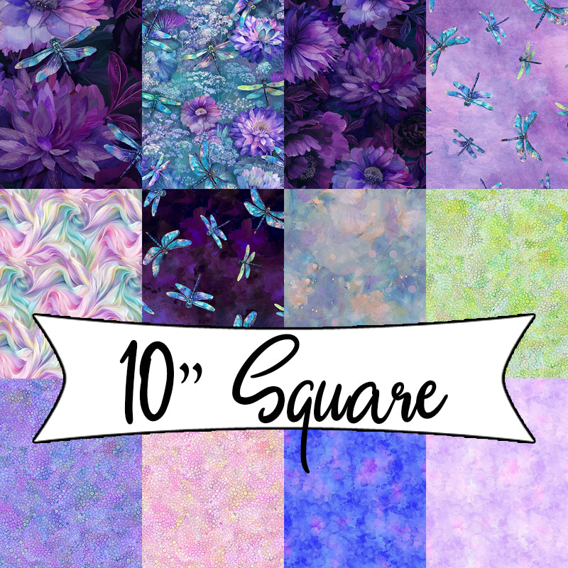 Dragonfly Mist 10" Squares