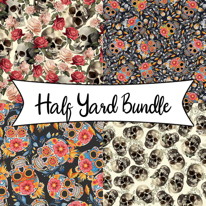 Calavera Half Yard Bundle