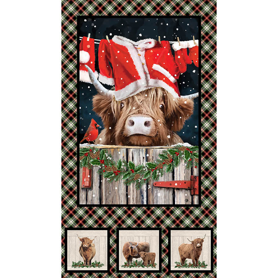 Highland Heart 24" Panel Multi