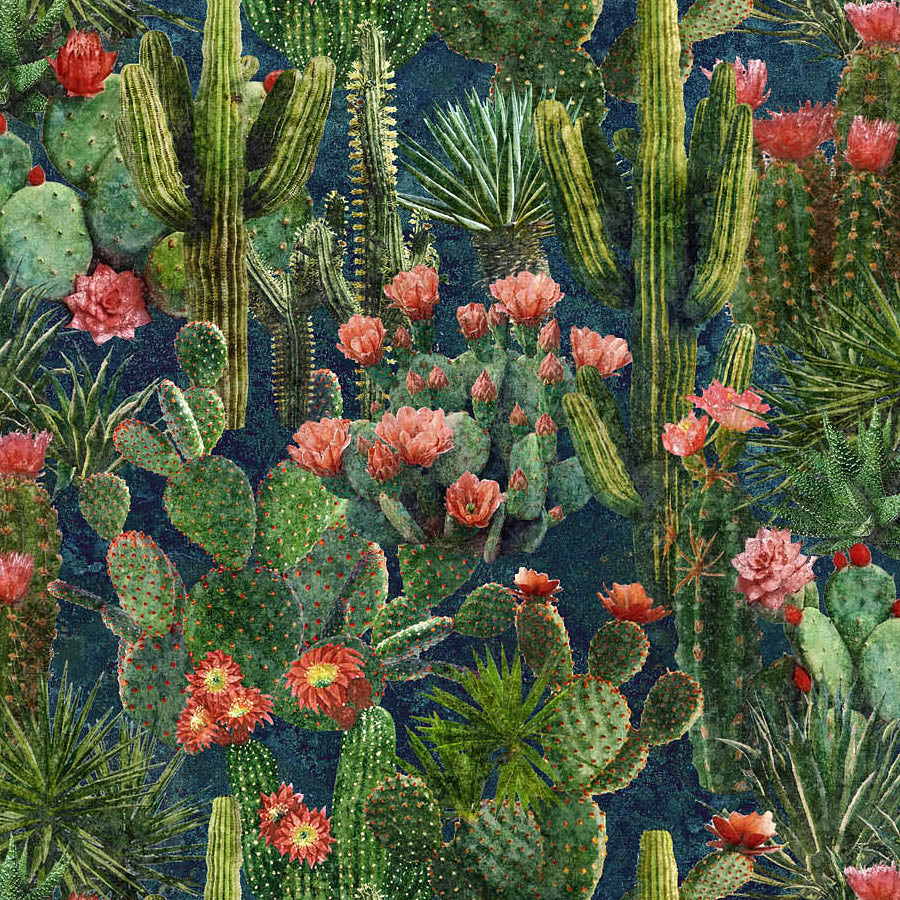Stonehenge Sedona Spirit Packed Cactus Navy/Multi