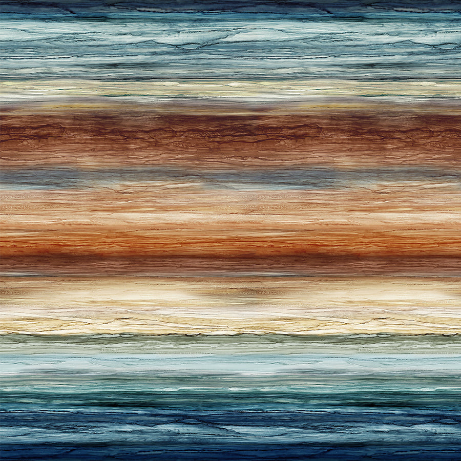 Fox Den Ombre Blue Multi