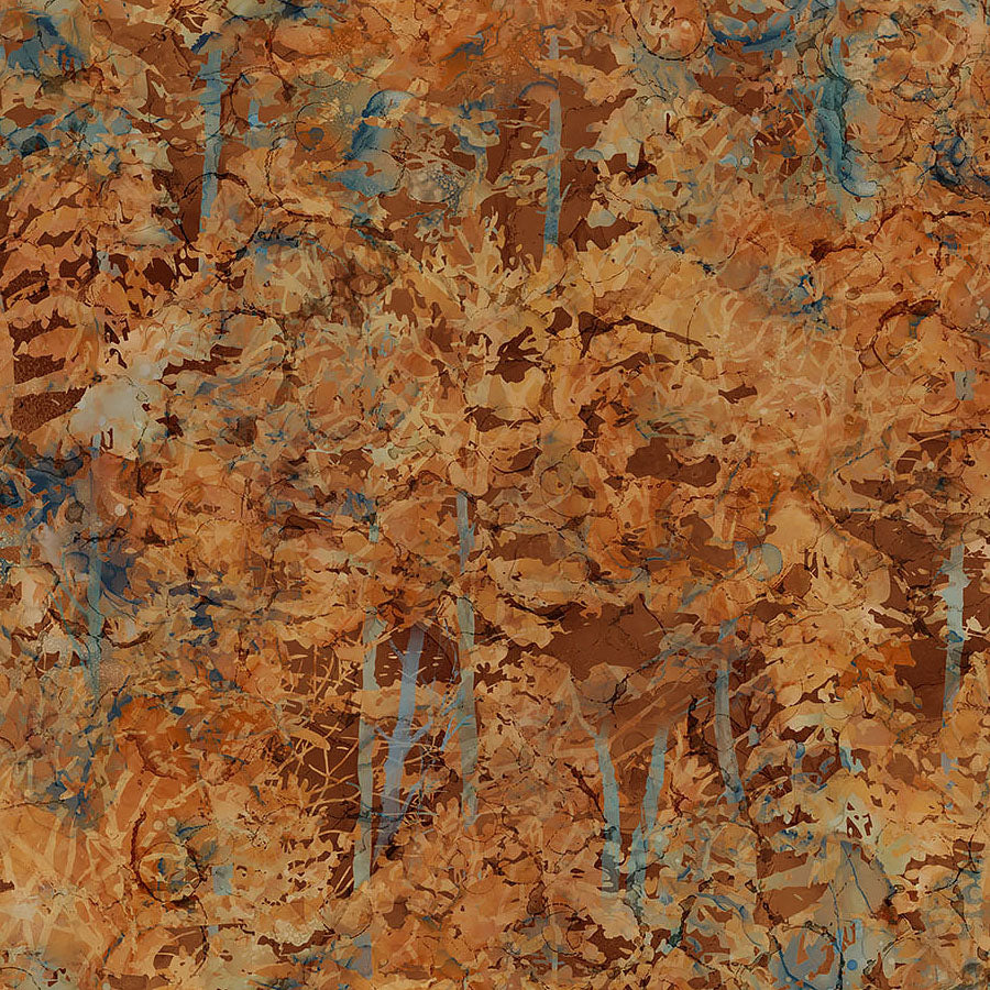 Fox Den Trees Dark Rust