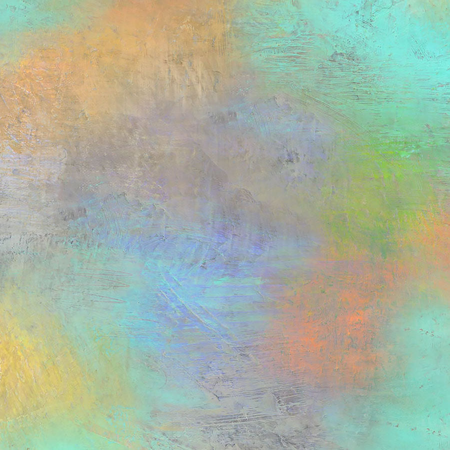 Lotus Cloudy Texture Turquoise Multi