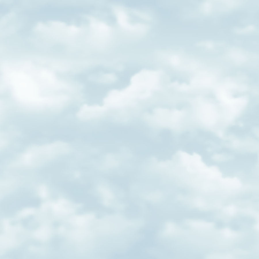 Lakeside Retreat Clouds Blue