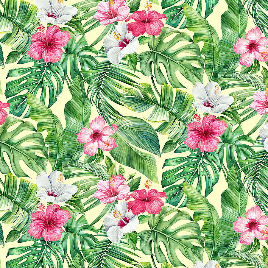 Coastal Breeze Hibiscus Yellow Multi