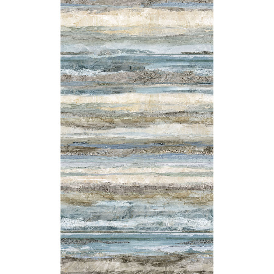 Running Free 24" Texture Ombre Panel Blue Multi