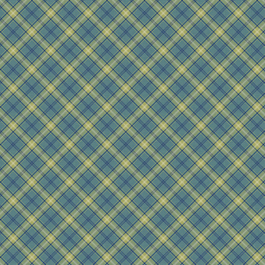 Highland Home Plaid Blue