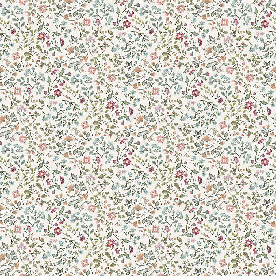 Woodland Heart Mini Floral Cream Multi
