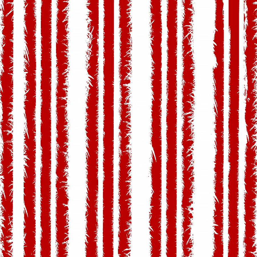Snow Crew Flannel Stripe Red/White