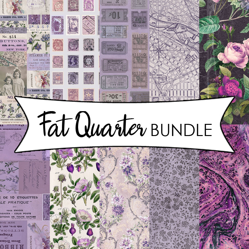 Eclectic Elements Palette - Purple Fat Quarter Bundle