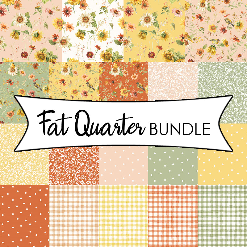 Sunflower Whispers Fat Quarter Bundle