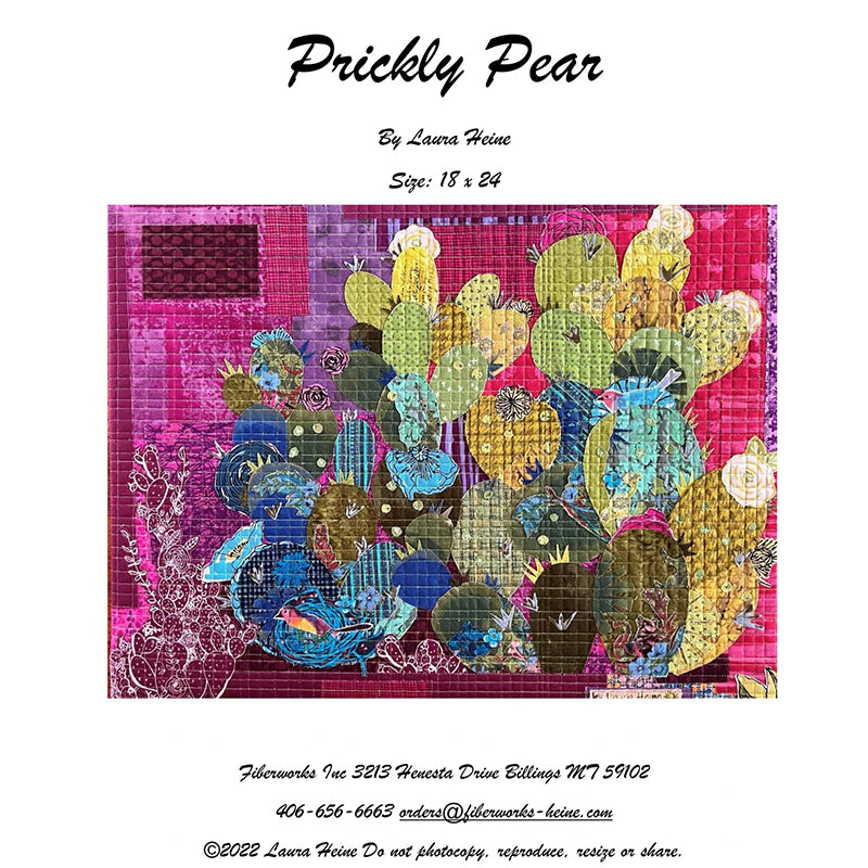 Prickly Pear Quilt Pattern from Fiberworks Inc