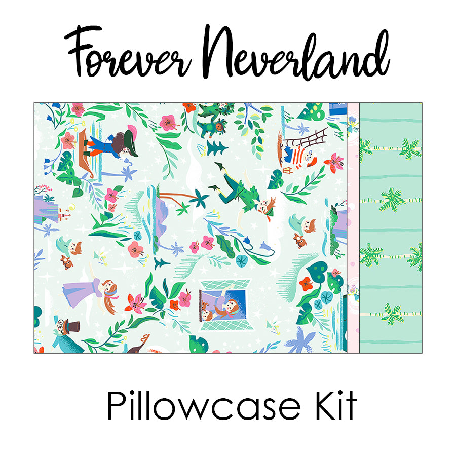 Forever Neverland Pillowcase Kit from Riley Blake