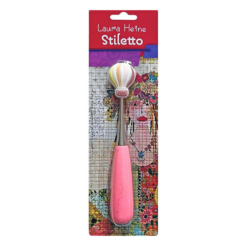 Laura Heine Collage Stiletto by Fiberworks Inc