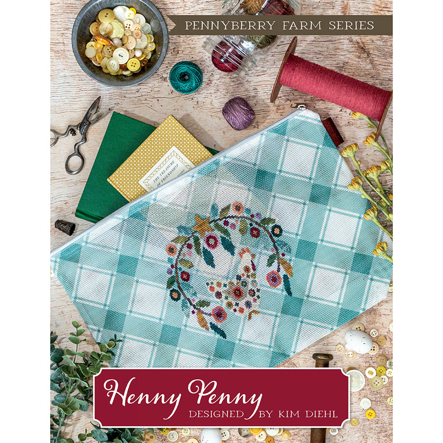 Henny Penny Cross Stitch Kit with Pennyberry Farm from Henry Glass