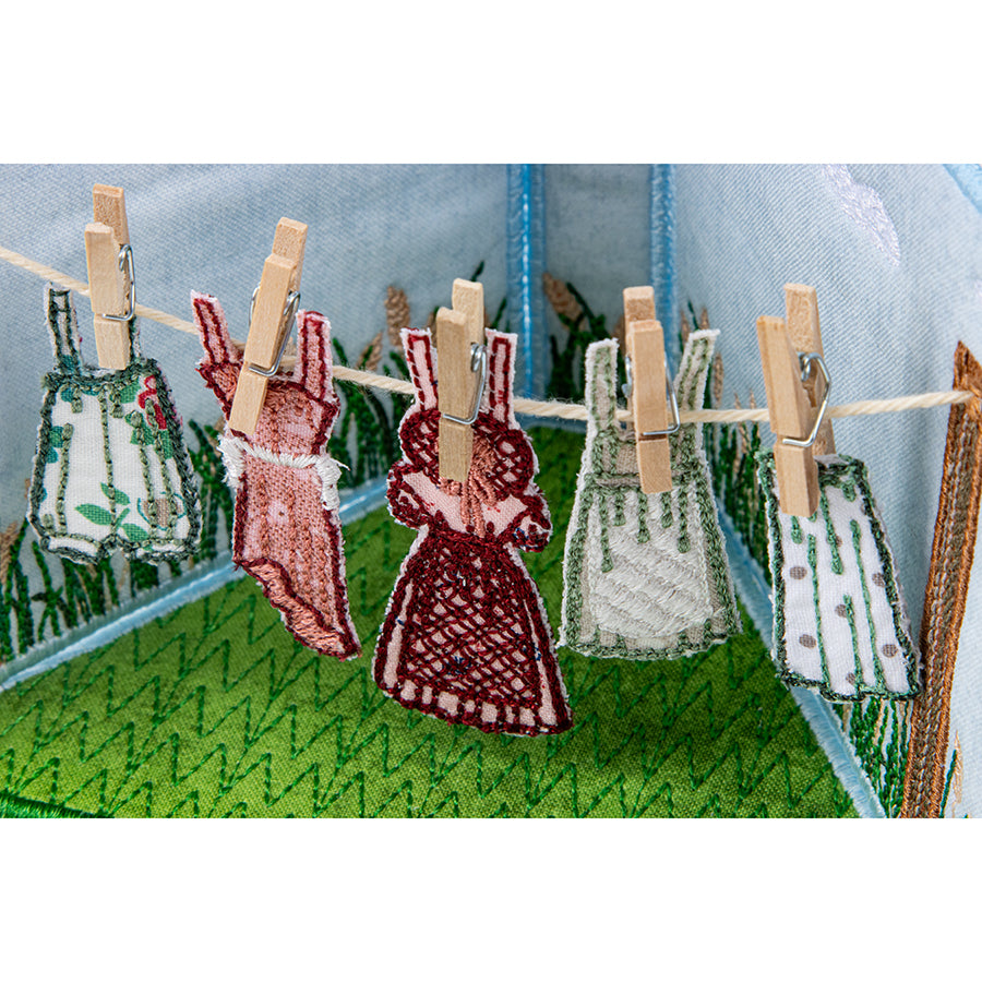 Machine Embroidery USB Homestead Prairie House by Modern Prairie for Riley Blake