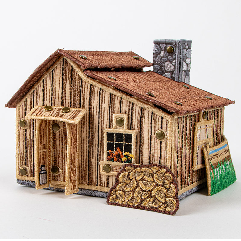 Machine Embroidery USB Homestead Prairie House by Modern Prairie for Riley Blake