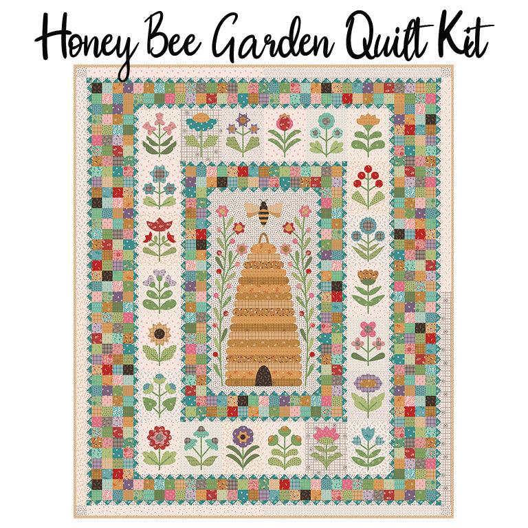 Honey Bee Garden Sew Along Quilt Kit with Gentler Times from Riley Blake
