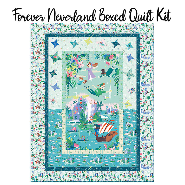 Forever Neverland Boxed Quilt Kit from Riley Blake