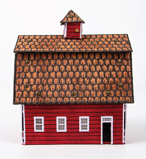 Machine Embroidery USB Homestead Prairie Barn by Modern Prairie for Riley Blake