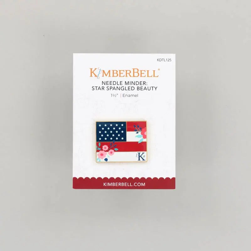 Star-Spangled Beauty Needle Minder by Kimberbell